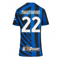 Camiseta Inter Milan Henrikh Mkhitaryan #22 Primera Equipación para mujer 2024-25 manga corta